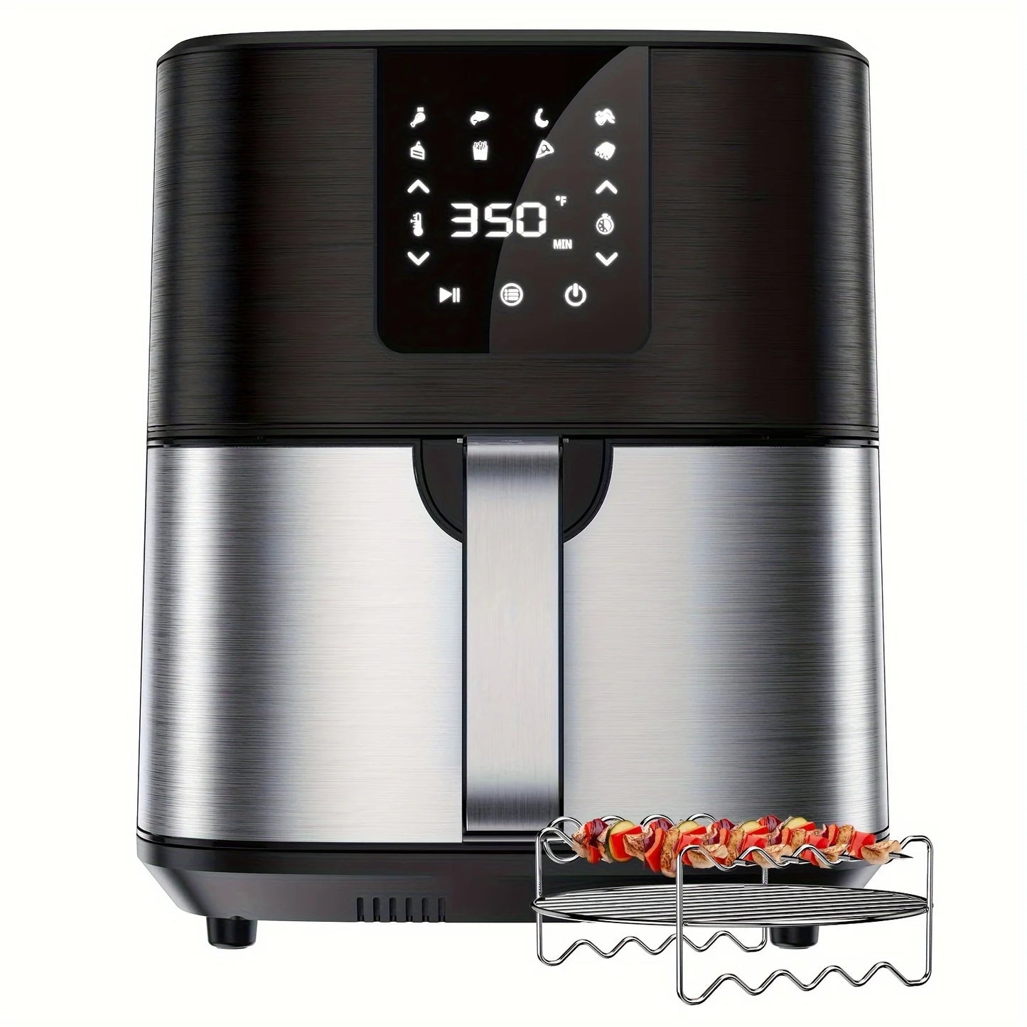 KitCook Air Fryer 1500W 8 Presets Digital Touch Screen