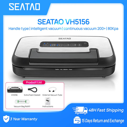 SEATAO VH5156 Vacuum Sealer, Automatic Multi-Functional